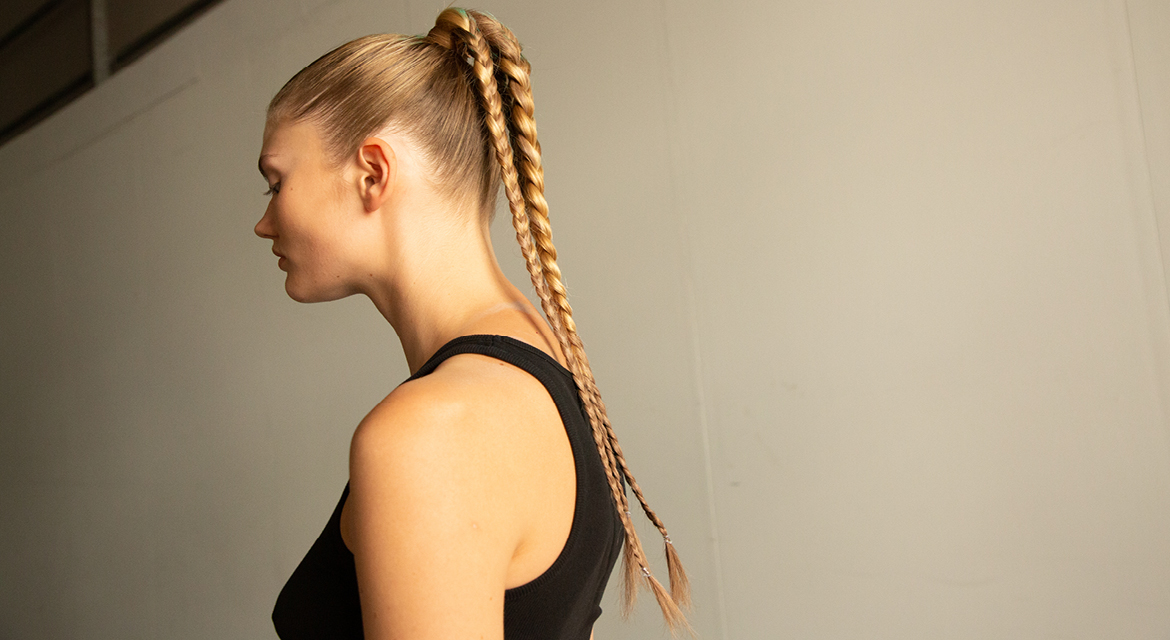 Look of the day: Braided Ponytail