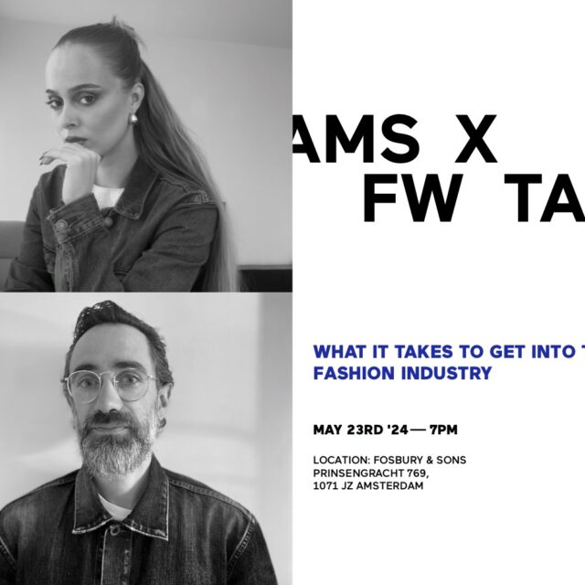 Breaking Into Fashion: A Collaborative Panel Talk with fashion institute Polimoda and Amsterdam Fashion Week